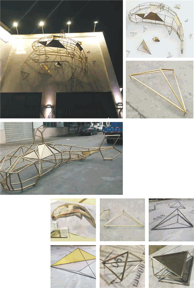 奔流標識景觀小品 奔流標識景觀小品